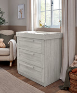 Atlas Dresser Changer - White Wash