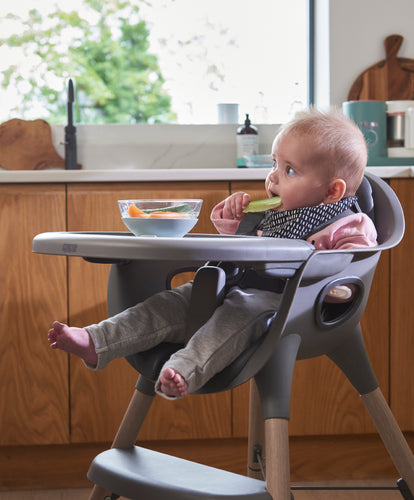 Juice Highchair - Washed Grey