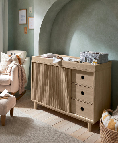 Oska Dresser Changer - Natural Oak (PRE ORDER NOW FOR MARCH)