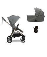 Strada Pram Bundle (3 Pieces) - Grey Melange