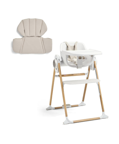 Eno Highchair & Eno Highchair Cushion Bundle - Cashmere