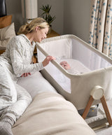 Lua Bedside Crib - Beige